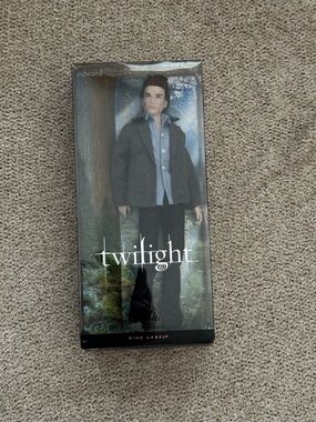 Twilight Edward Collectible Doll - Gray Jacket, Black Pants